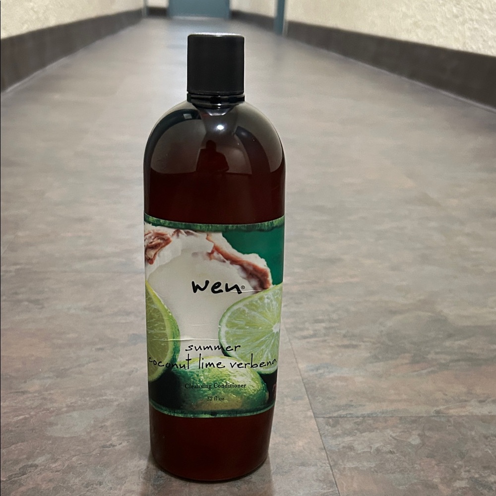 WEN Summer Coconut Lime Verbena Cleansing Conditioner FACTORY SEALED 32oz  JUMBO